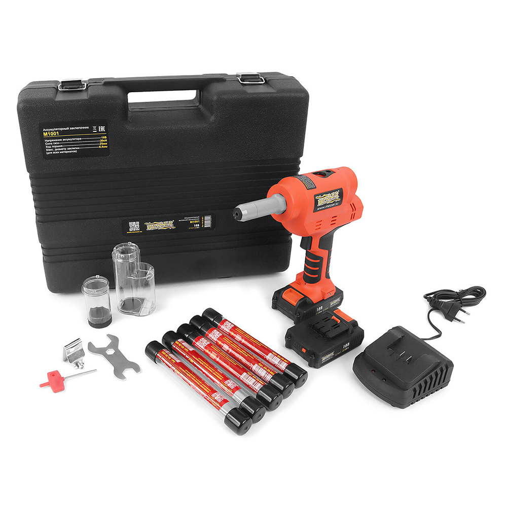 Аккумуляторный вытяжной заклепочник MESSER M1001 (05-32-001)