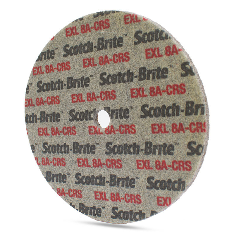 На фотографии представлен круг Scotch-Brite 3M XL-UW 8A-CRS 150x6x13 мм