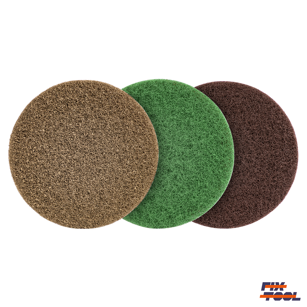 Круги шлифовальные скотч брайт Fix-Tool