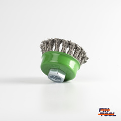 Щетка чашечная 65xМ14 Fix Inox ворс нержавеющая сталь 0,50 мм №6