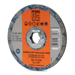 Круг прессованный нетканый PFERD CC-PNER MH 125 SIC F №6
