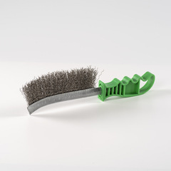 Щетка ручная 230x130 ворс гофр нерж., сталь 0,30 №8