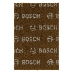 Скотч брайт BOSCH лист коричневый 152 x 229 мм Coarse №4