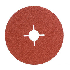 Фибровый шлифовальный круг ROXPRO 125 х 22мм, керамика, Р40 - 25 шт/уп №34