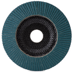 Круг лепестковый торцевой PFERD STEELOX PSF 125x22,23 Z80 конический №9