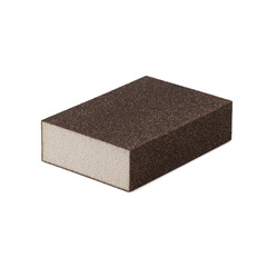 Губка шлифовальная абразивная четырехсторонняя Р60 №12