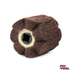 Шлифовальный валик синусоидный 100x100x19 POLIFIX Medium (P120) №1