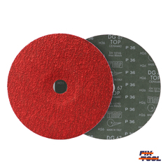 Круг фибровый 180 мм x 22 мм P36 TAF керамика - 25 шт/уп №3