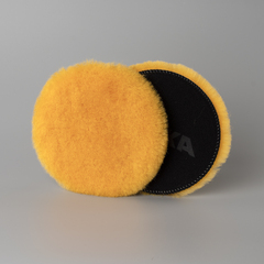Полировальный диск Polarshine PRO из натуральной овчины 150мм, 2шт/уп №12
