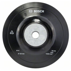Тарелка опорная резиновая для М14 125 мм BOSCH 1608601033 №7