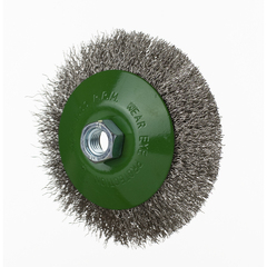 Щетка коническая Fix Inox 125 x 12 мм M14 ворс нержавеющая сталь №11