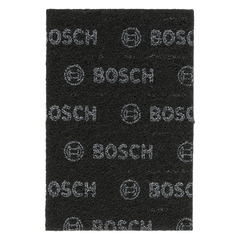 Скотч брайт BOSCH лист черный 152 x 229 мм Medium №5