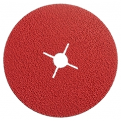 Фибровый круг Norton Quantum 125x22 P36 F996 - 25 шт/уп №12