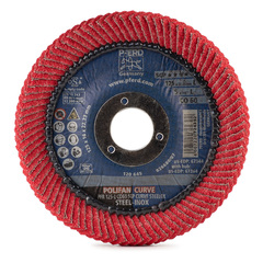 Круг лепестковый PFERD PFR 125x22 L CO60 SGP CURVE STEELOX 790182 №4