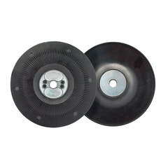 Оправка для фибровых кругов 180 мм RoxelPro особо жёсткая, ребристая M14 №20