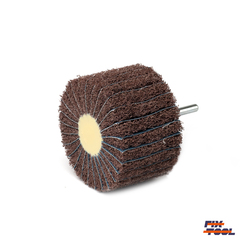 Лепестковая щетка 80x50x6 мм Fix-Tool комбинированная Coarse + P80 №8