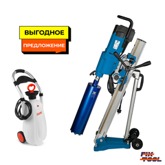 Комплект алмазного бурения KEOS KS-500JSET + Бак для подачи воды MWT16 №5