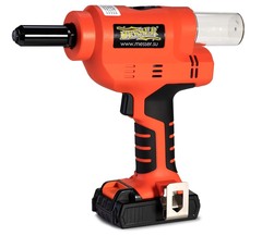 Аккумуляторный вытяжной заклепочник MESSER M1000 18В диаметр заклепок 3.2 - 6.4мм №6