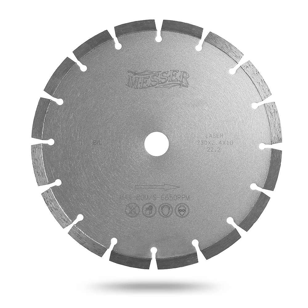 Алмазный диск по бетону 400х25,4 мм MESSER B/L 01-13-400