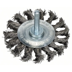 Щетка нержавейка Bosch на шпинделе витая 70 x 13 x 6 мм 2608622125 №2