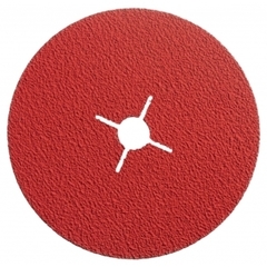 Фибровый круг Norton Quantum 125x22, P50, F996 - 25 шт/уп №13