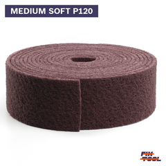 Рулон нетканый абразивный FB 115x10000 мм MEDIUM SOFT P120 №5