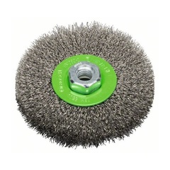 Щетка дисковая Bosch М14 0,3х115 мм пучки нержавеющая сталь 2608622107 №5