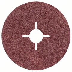 Фибровый круг 125 мм P60 по металлу - 50 шт/уп №3