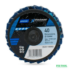 Лепестковые прямые круги Norton X-TREME TR 50 мм P40 №18