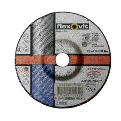 Шлифовальный круг по металлу FLEXOVIT 76х4,5х10 мм №22