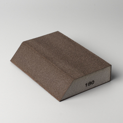 Губка шлифовальная 125x90x28 мм угловая Р180 №4