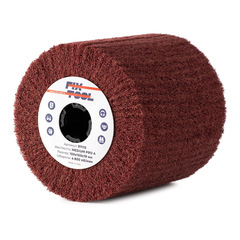 Шлифовальный валик нетканый Fix-Brite 100х100х19 MEDIUM PRO A (P120) №1