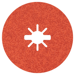 Фибровый круг Bosch 125 мм R782 Prisma P80 X-LOCK - 25 шт/уп №16