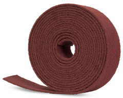 Скотч брайт TAF рулон красный 115 мм x 10 м Very Fine №34