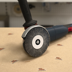 Круг лепестковый радиальный P80 125x20xМ14 ZK №9