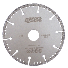 Диск вакуумный по металлу MESSER F/M, сухой, 125x22 01-61-125 №26