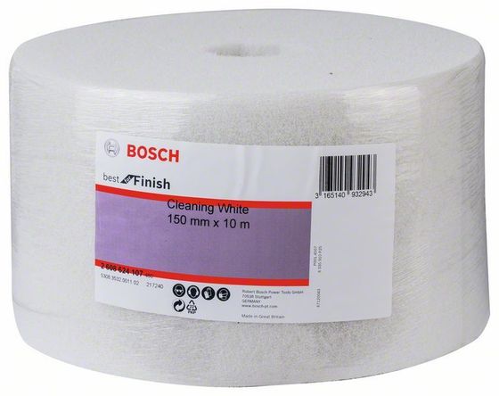 Скотч брайт Bosch рулон белый 150 мм x 10 м Cleaning White №2