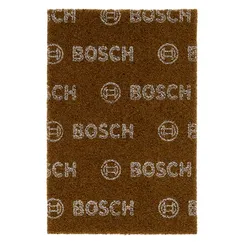 Скотч брайт BOSCH лист коричневый 152 x 229 мм Coarse