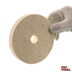 Круг полировальный войлочный Fix-Tool 150x20x25 мм, мягкий