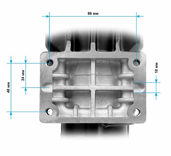 Двигатель алмазного бурения MESSER DM180-1 230мм, 3,2 кВт, 900 об/мин, с PRCD №2 Двигатель алмазного бурения MESSER DM180-1 230мм, 3,2 кВт, 900 об/мин, с PRCD №2