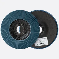 Круг лепестковый торцевой 125х22 мм Fix-Tool PRO Цирконий P120