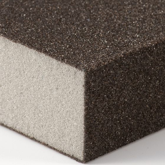 Губка шлифовальная абразивная четырехсторонняя Р60 №5 Губка шлифовальная абразивная четырехсторонняя Р60 №5