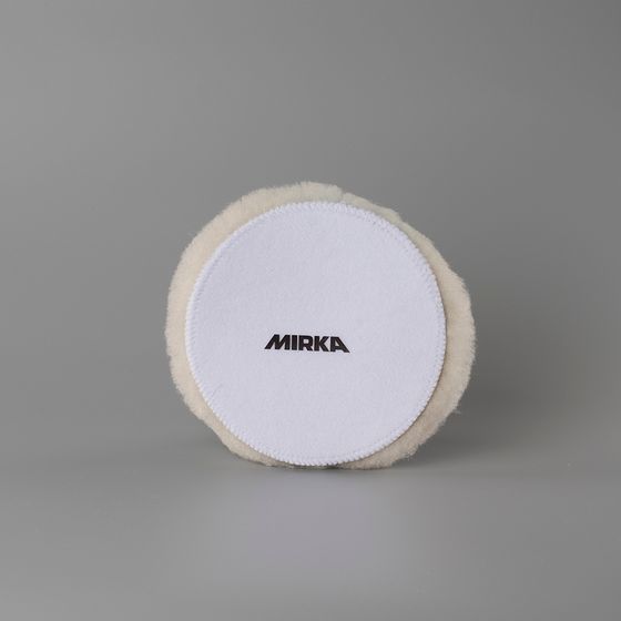 Полировальный диск Mirka из овечьей шерсти 150мм, 2шт/уп №4 Полировальный диск Mirka из овечьей шерсти 150мм, 2шт/уп №4