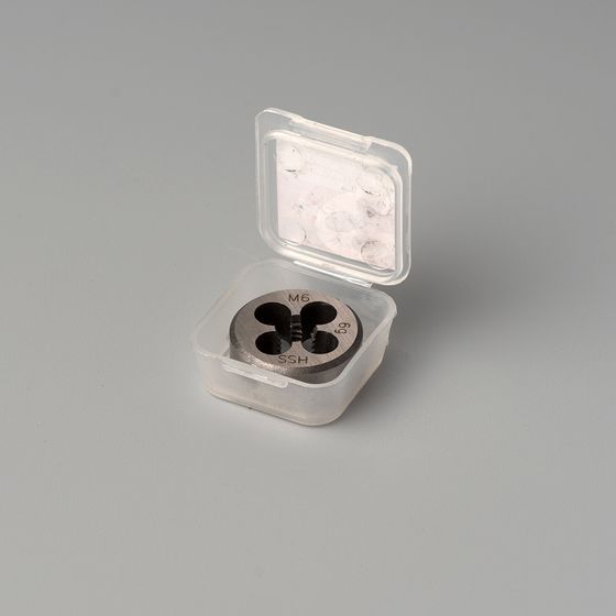 Плашка для нарезания резьбы M6X1.0 №2 Плашка для нарезания резьбы M6X1.0 №2