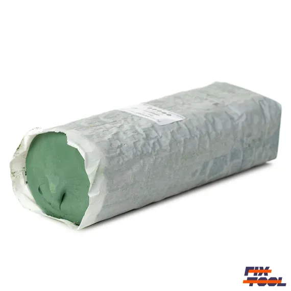 Фото полировальной пасты для нержавеющей стали зеленого цвета