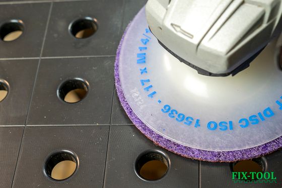 Скотч-брайт Bosch круг бордовый SCM 125 мм Medium №5 Скотч-брайт Bosch круг бордовый SCM 125 мм Medium №5