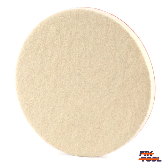 Фото полировального круга войлочного с рабочей стороны