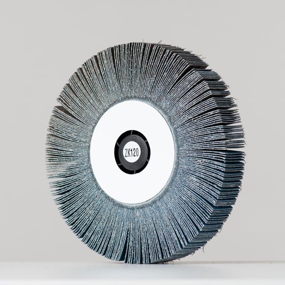 Круг лепестковый радиальный P120 125x20xМ14 ZK №2