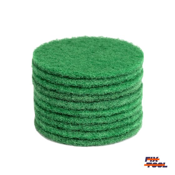 Круг скотч-брайт нетканый 125 мм Fix-Tool General Purpose P280 10 шт/уп №3 Круг скотч-брайт нетканый 125 мм Fix-Tool General Purpose P280 10 шт/уп №3