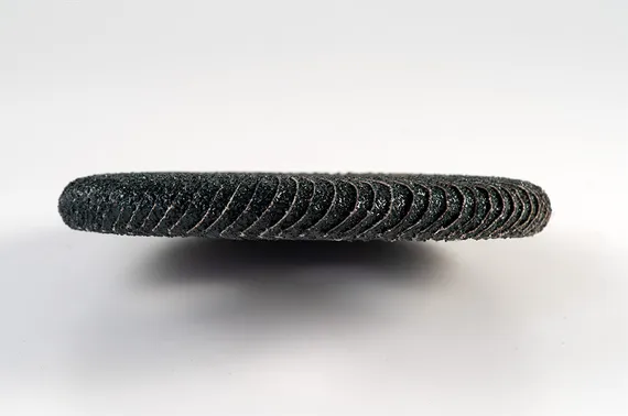 Круг лепестковый веерный PFERD PFR 125x22 L Z40 SGP CURVE STEELOX 790175